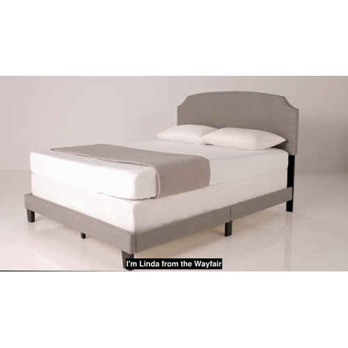 Three Posts™ Teen Thornaby Upholstered Bed & Reviews Wayfair